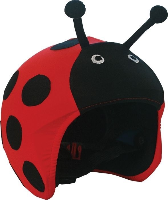 фото Нашлемник coolcasc ladybird 30 x 30 x 2 см красный/черный
