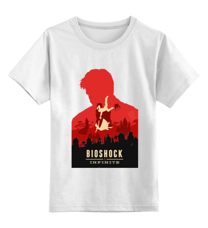 

Детская футболка Printio Bioshock - букер девитт цв.белый р.128, 0000000780083