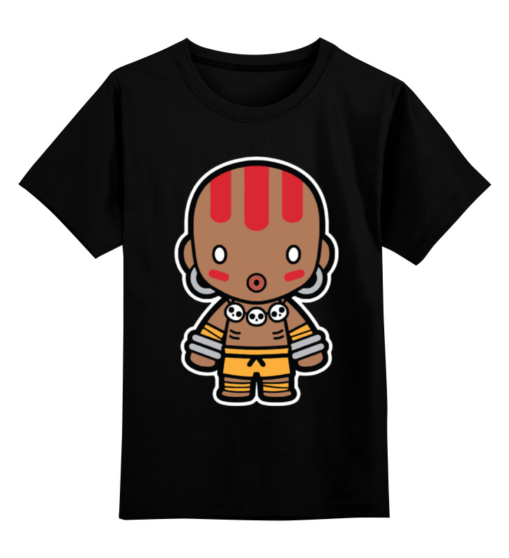 

Детская футболка Printio Dhalsim street fighter цв.черный р.128, 0000000772324