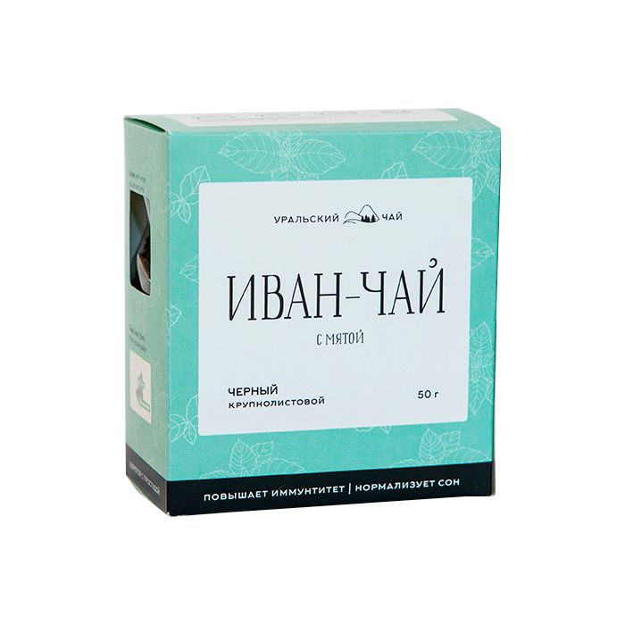 

Уральский чай иван-чай как в детстве без добавок 50 г