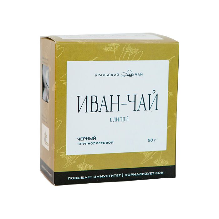 

Уральский Чай иван-чай с липой 50 г