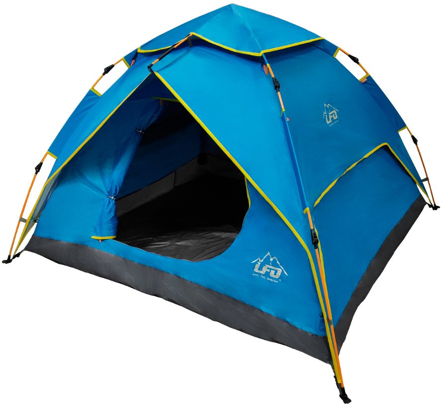 Палатка Campinger BC-142, кемпинговая, 4 места, синий