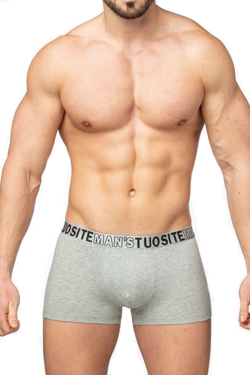 

Трусы мужские Tuosite 132953 серые 3XL, Серый, 132953