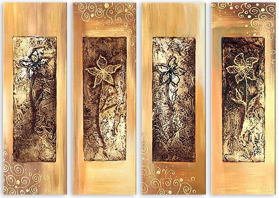 

Картина модульная на холсте Модулка Богатство текстур 170х129 см, 801