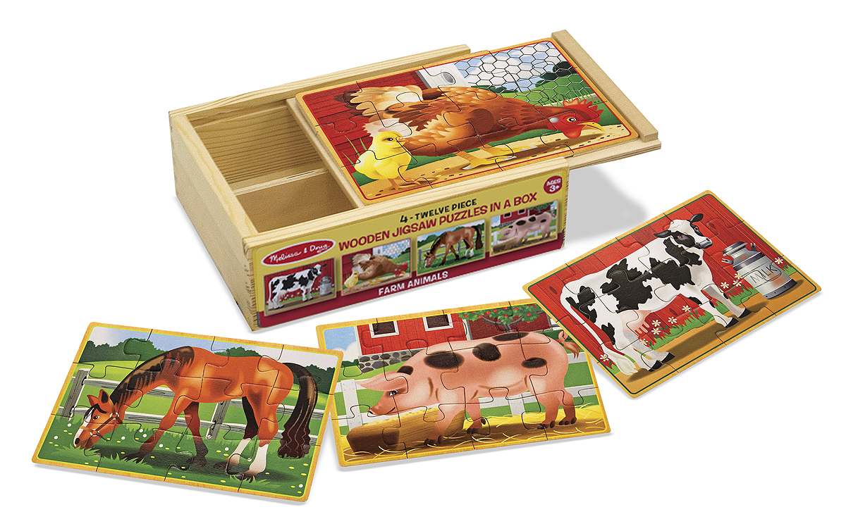 

Пазл Melissa & Doug 12 деталей