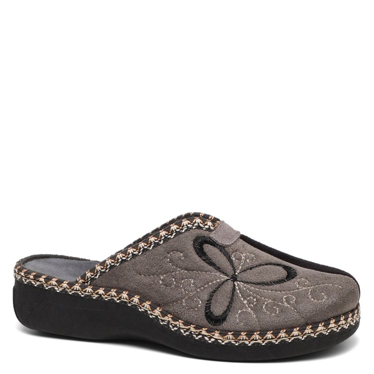 

Тапочки женские La Maison De L'espadrille 4205 черные 40 EU, Черный, 4205
