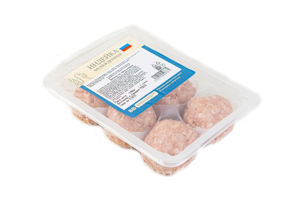 

Биточки ВкусВилл из мяса индейки 450 г