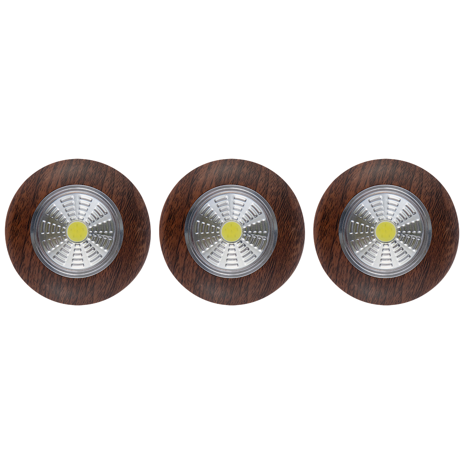 Фонарь-подсветка REV Pushlight 3Pack светодиодный коричневый 3 шт