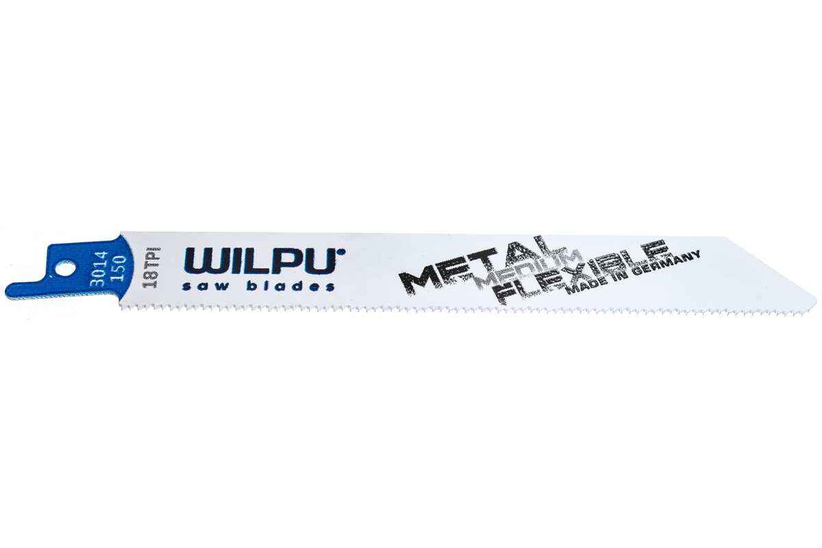 Полотно по металлу WILPU 3014/150 Bi-metal 5 шт, арт. 144150000 wilpu полотно 3015 150 bi metall х 5 шт уп для жести стали толще чем 1 2мм мелкозубное 1