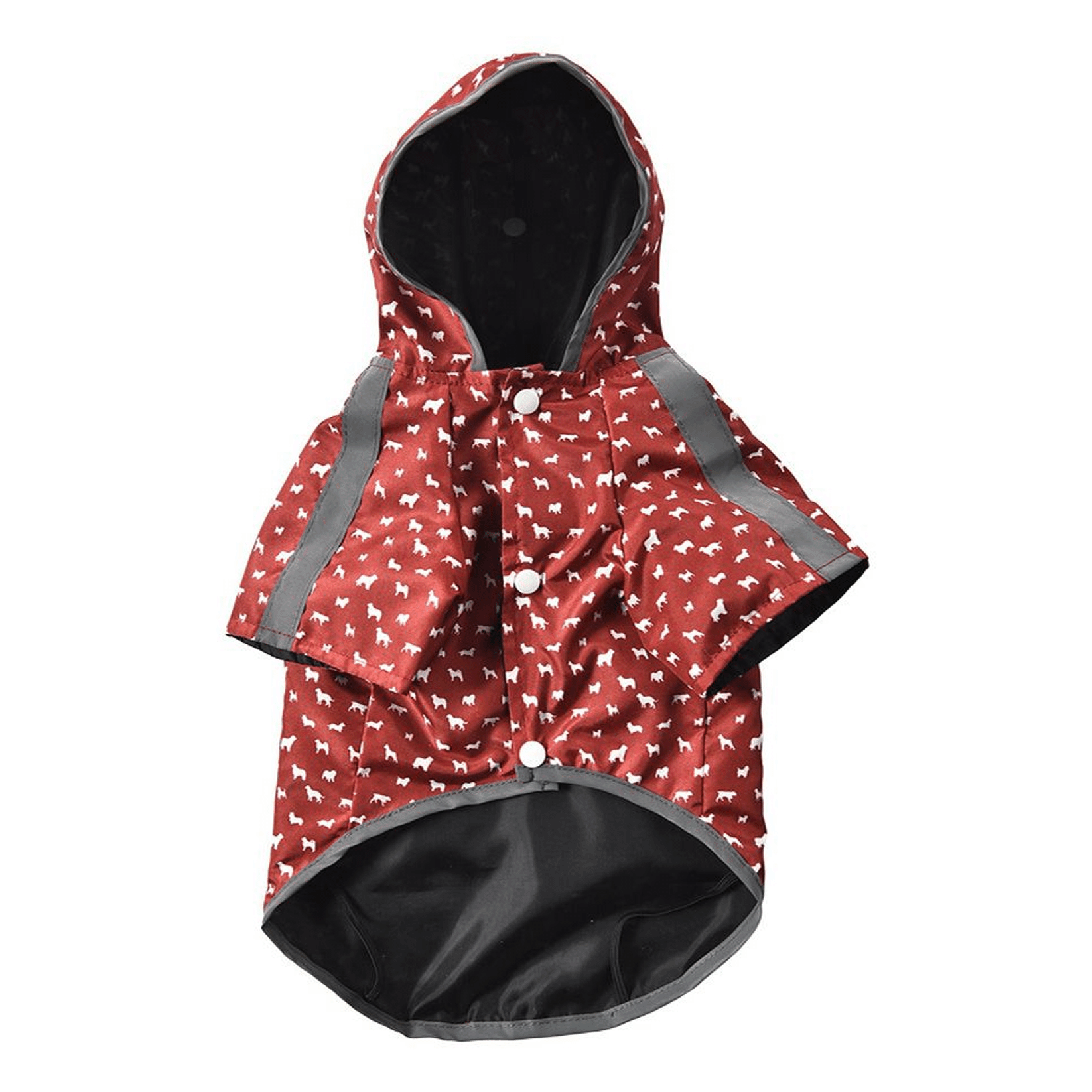 

Дождевик для собак Foxie Rain c карманом, красный, L
