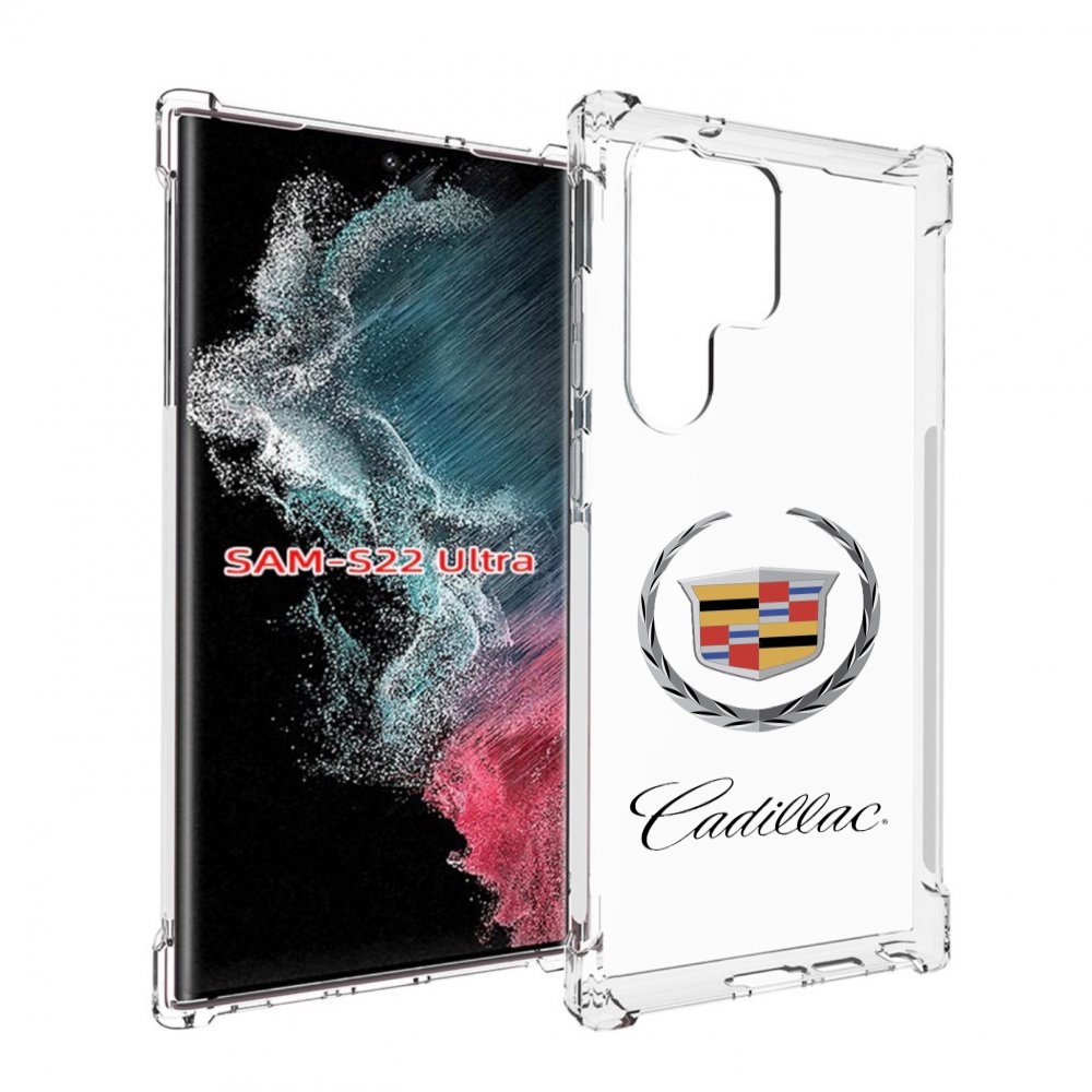 

Чехол Mypads Cadillac 4 Мужской Для Samsung Galaxy S23 Ultra, Прозрачный, Tocco