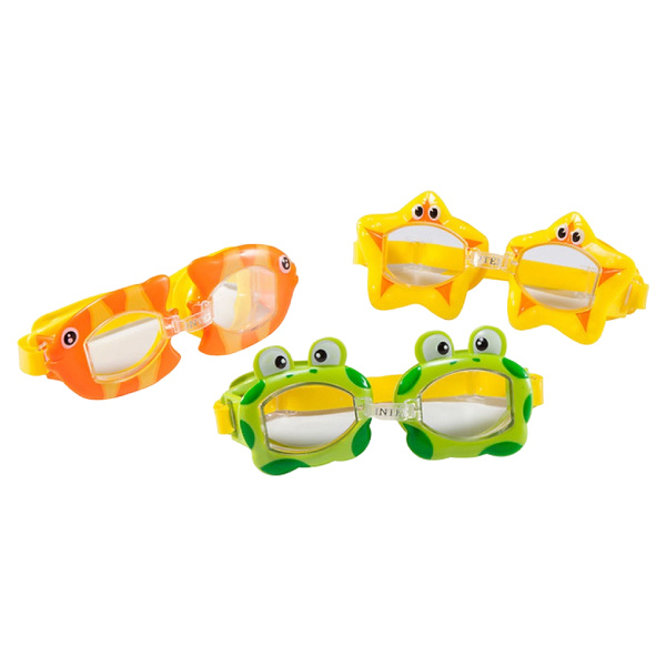 

Очки для плавания Intex Fun Goggles детские в ассортименте