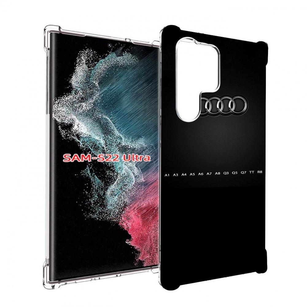 

Чехол Mypads Audi 1 Мужской Для Samsung Galaxy S23 Ultra, Прозрачный, Tocco