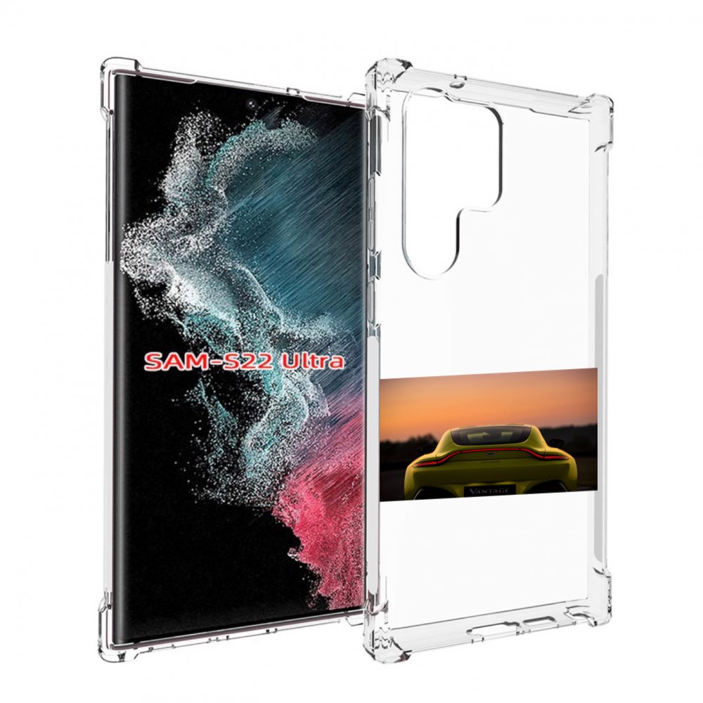 

Чехол Mypads Aston Martin Для Samsung Galaxy S23 Ultra, Прозрачный, Tocco