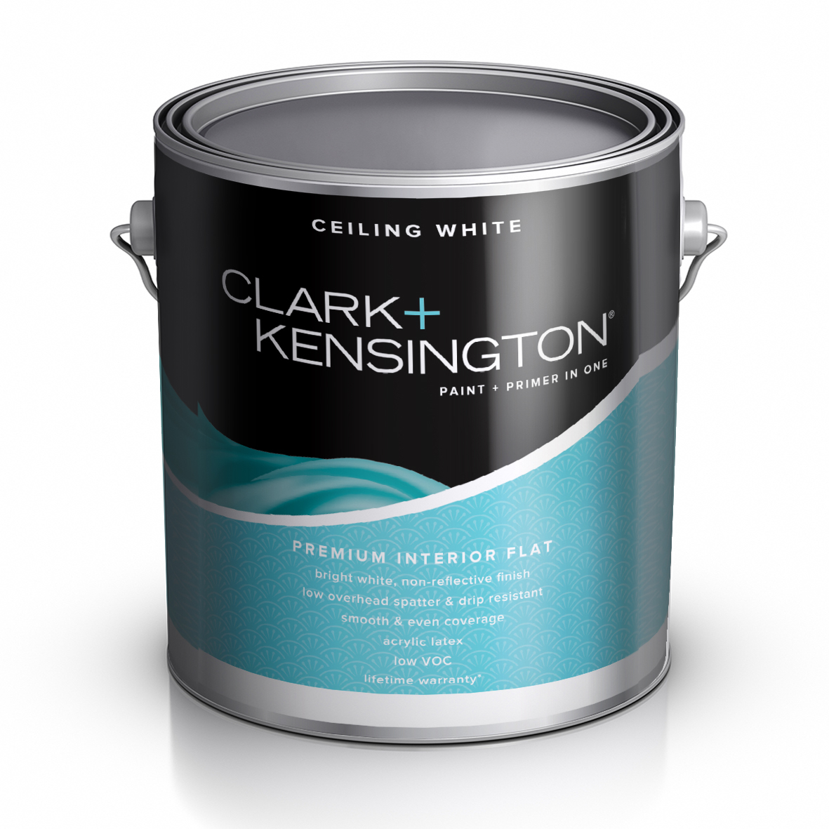 фото Clark+kensington ceiling white интерьерная глубокоматовая белоснежная краска для ace paint