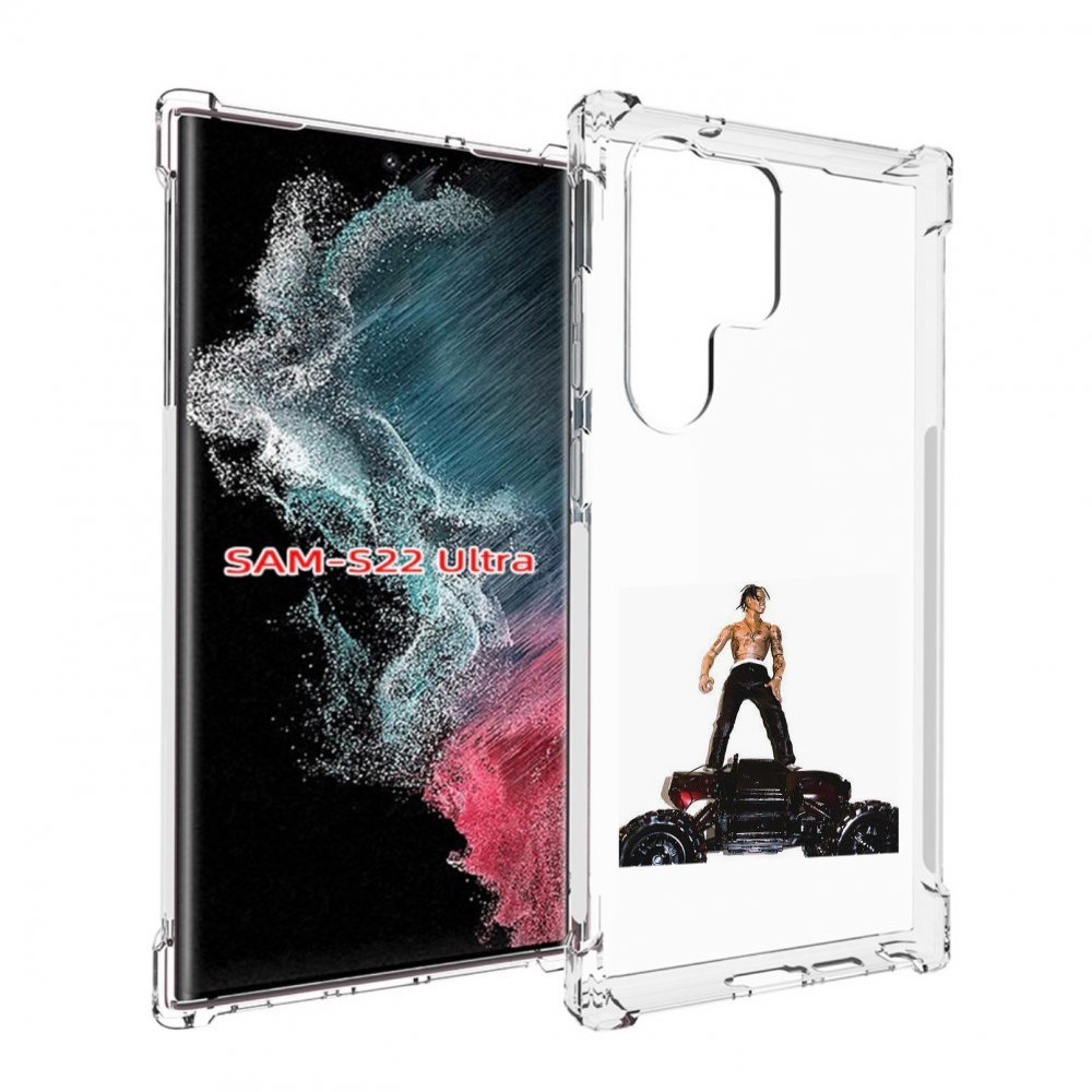 

Чехол Mypads Travis Scott - Rodeo Для Samsung Galaxy S23 Ultra, Прозрачный, Tocco