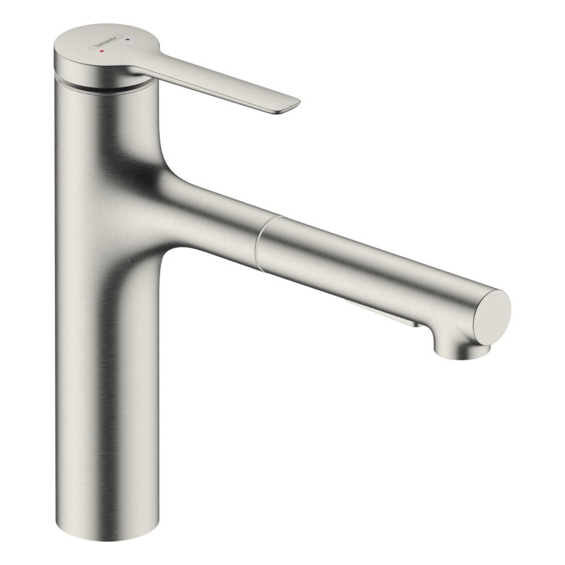 фото Смеситель для кухни hansgrohe zesis m33 сталь 74801800