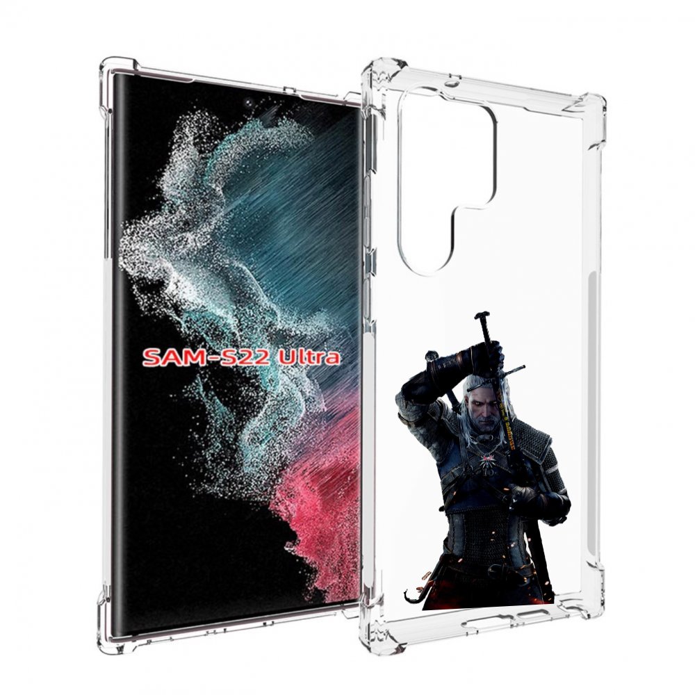 

Чехол Mypads The Witcher 3 Для Samsung Galaxy S23 Ultra, Прозрачный, Tocco
