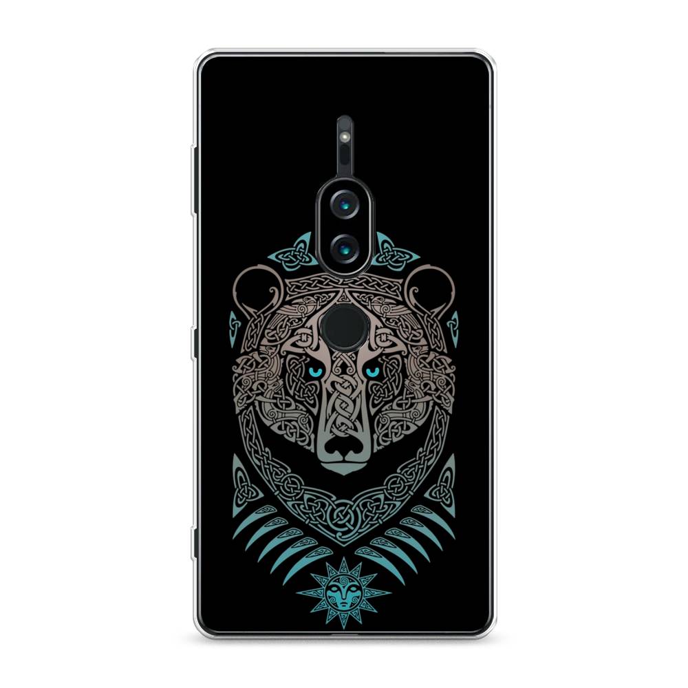 

Силиконовый чехол "Кельтский медведь" на Sony Xperia XZ2 Premium, 53350-2