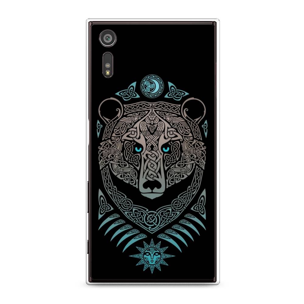 

Чехол Awog на Sony Xperia XZ "Кельтский медведь", Разноцветный, 51450-2