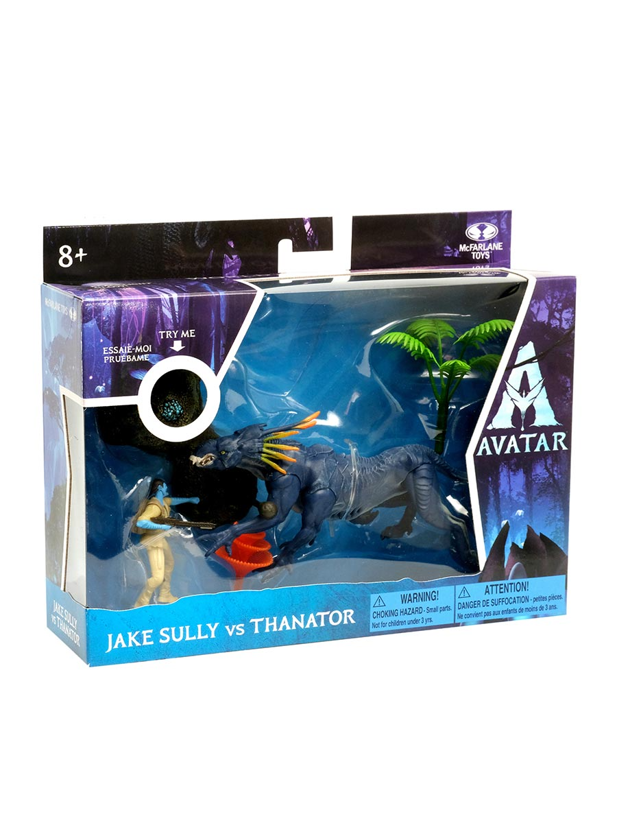 Набор фигурок Аватар Avatar movie Jake vs Thanator 6 см MF16376 набор фигурок аватар 2 путь воды jake sully