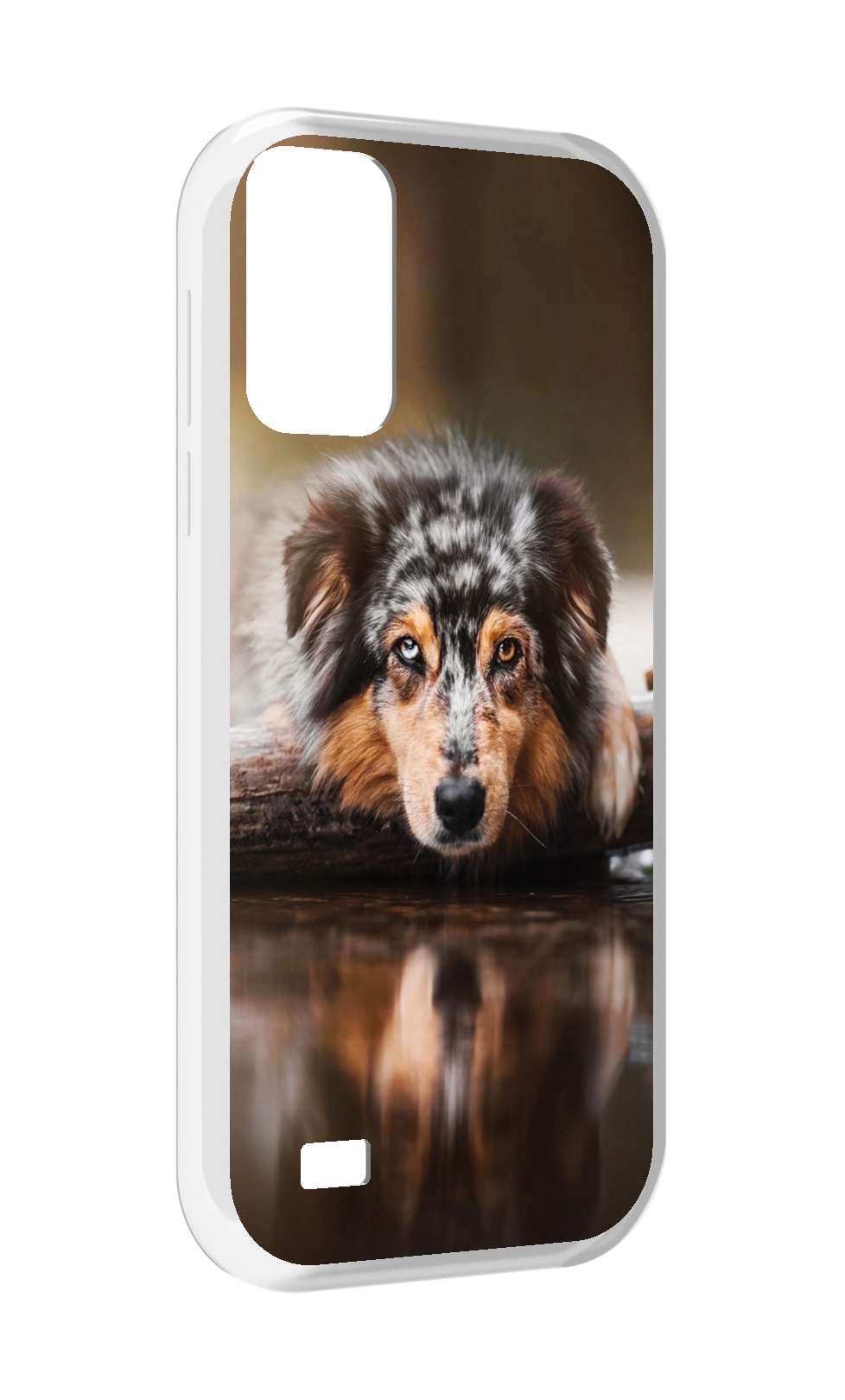 

Чехол MyPads австралииская овчарка для Oukitel C31, Прозрачный, Tocco