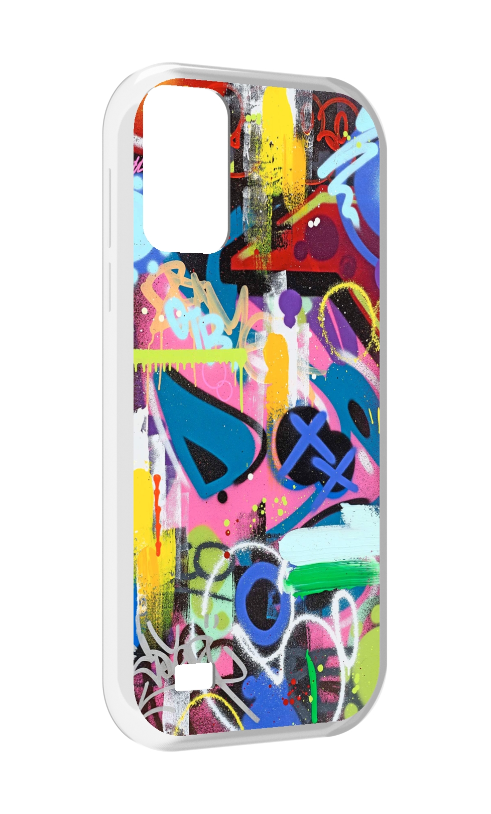 

Чехол MyPads абстракция-графити для Oukitel C31, Прозрачный, Tocco