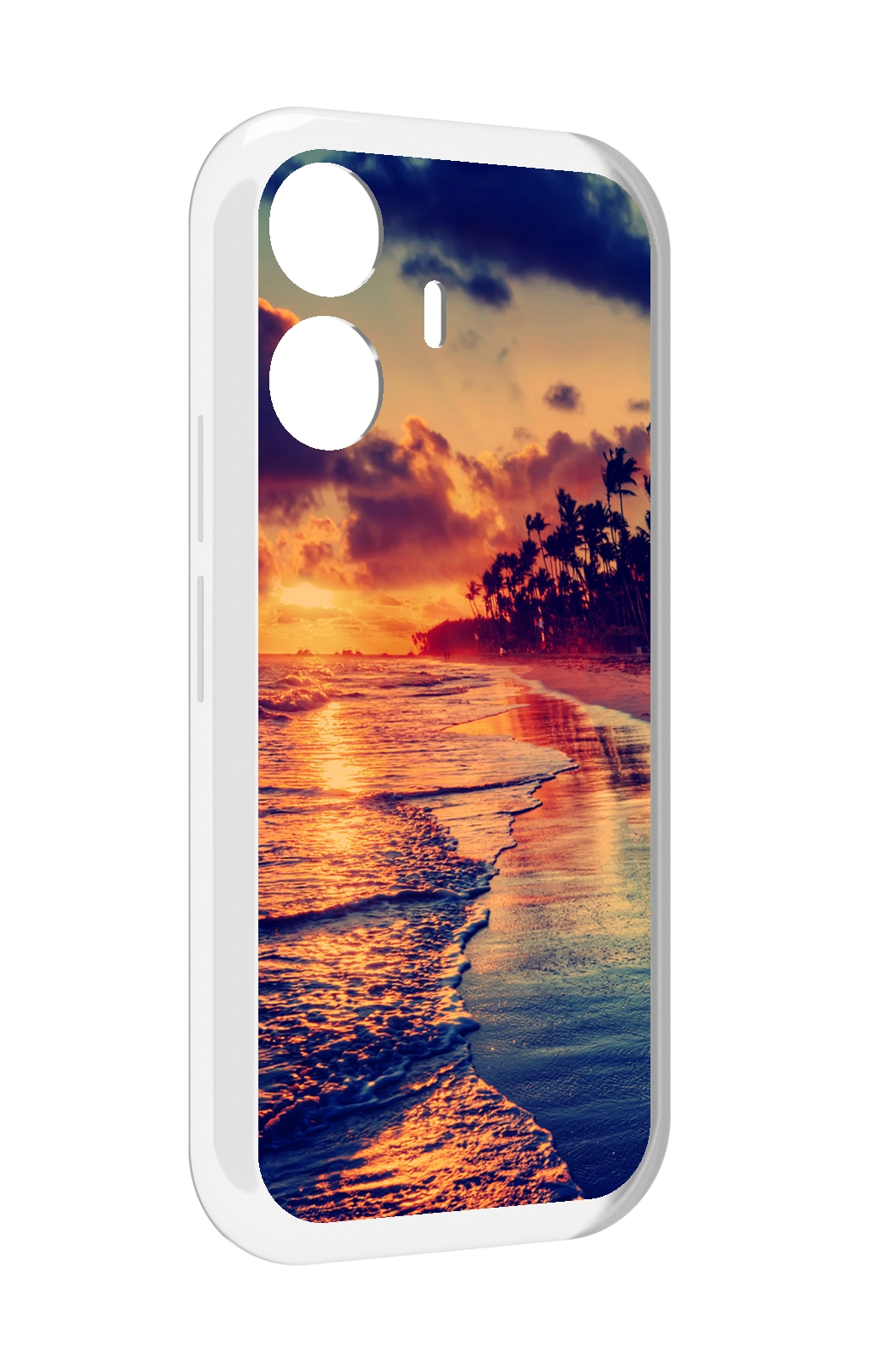 

Чехол MyPads Берег для Vivo Y77E / Vivo iQOO Z6 Lite, Прозрачный, Tocco