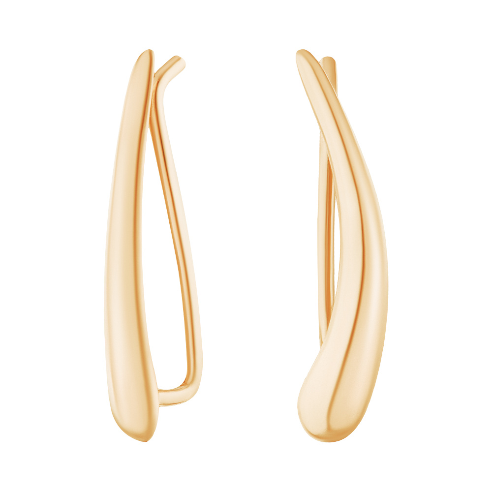 Серьги клаймберы из серебра ЮВЕЛИР КАРАТ 20210151/9п