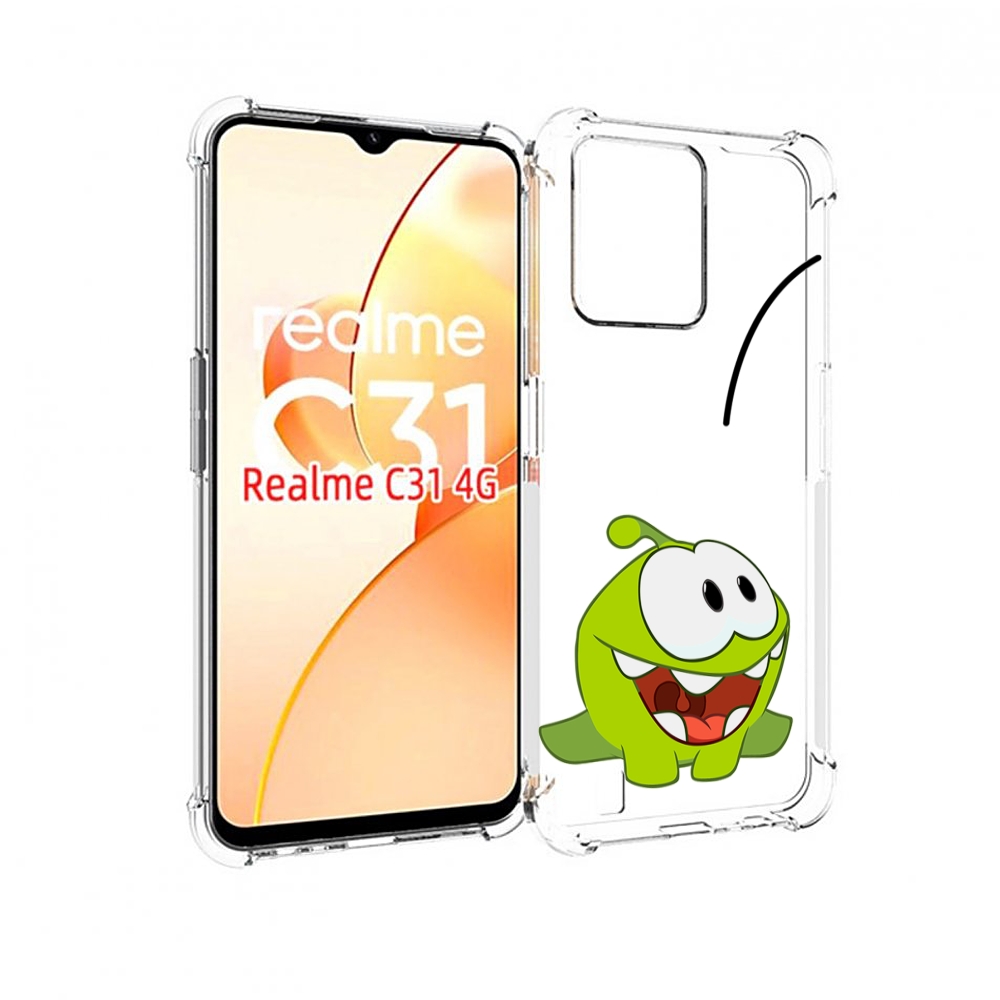 

Чехол MyPads попрыгунчик для OPPO Realme C31, Прозрачный, Tocco