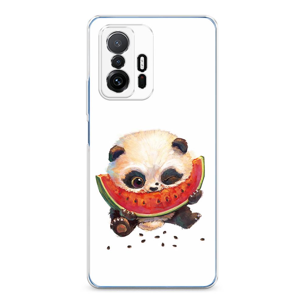 

Чехол Awog на Xiaomi Mi 11T/11T Pro "Малыш панды с арбузом", Разноцветный, 313750-1