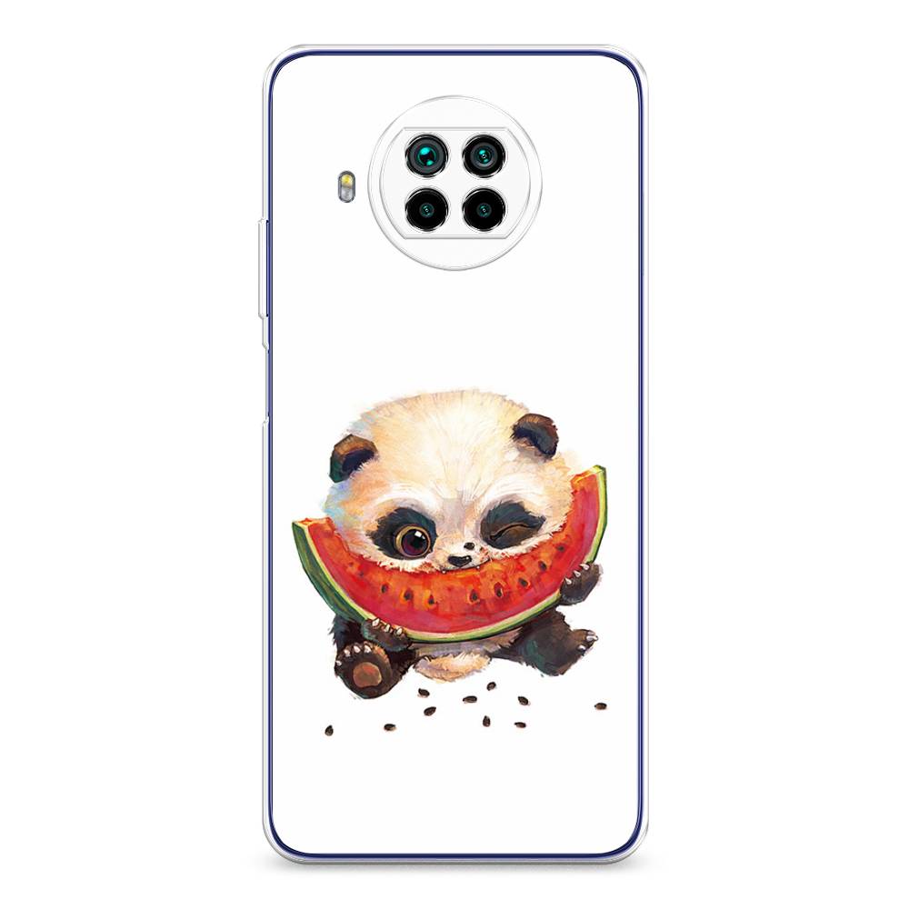 

Чехол Awog на Xiaomi Mi 10T Lite "Малыш панды с арбузом", Разноцветный, 39150-1