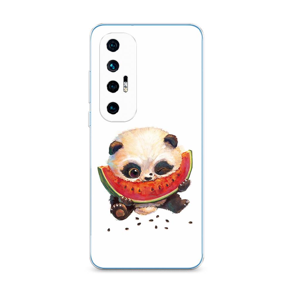 

Чехол Awog на Xiaomi Mi 10S "Малыш панды с арбузом", Разноцветный, 310550-1