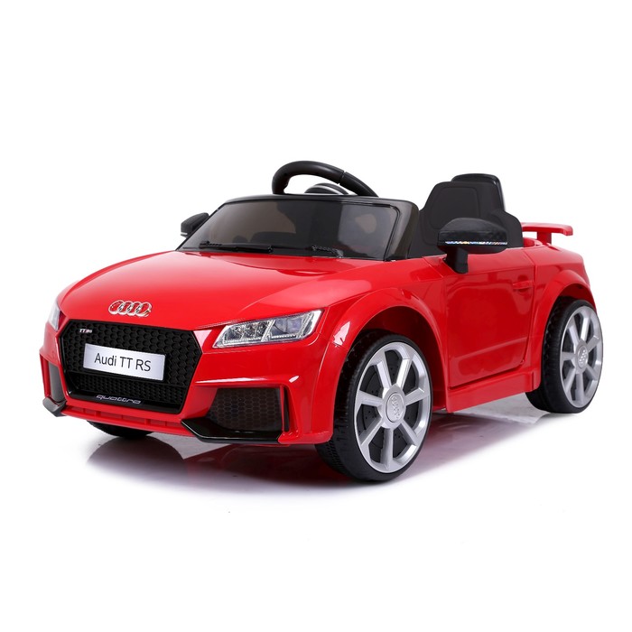фото Электромобиль audi tt rs, цвет красный, eva колеса, кожаное сидение nobrand