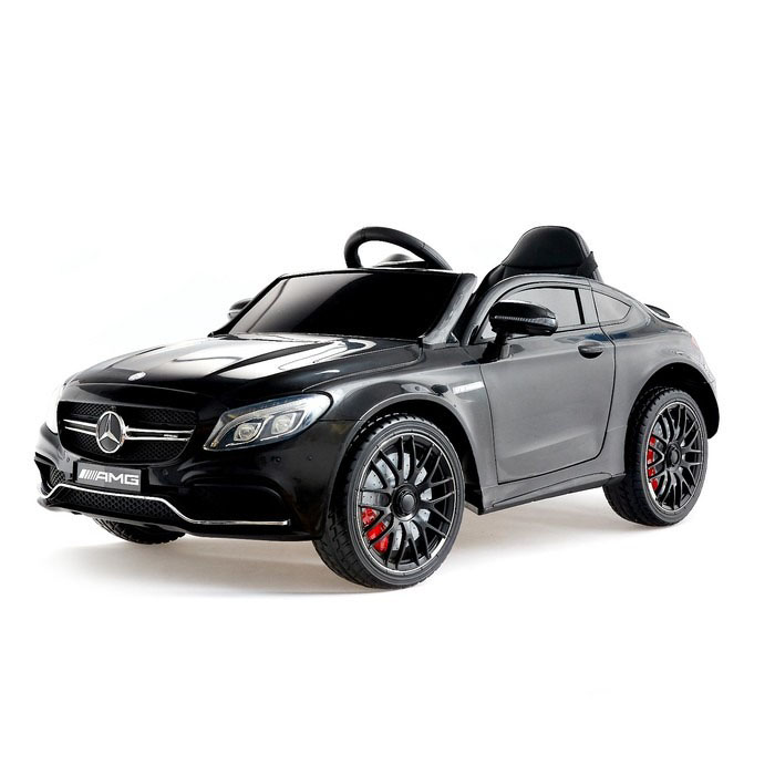 

Электромобиль MERCEDES-BENZ C63 S AMG цвет черный EVA колеса 4351838