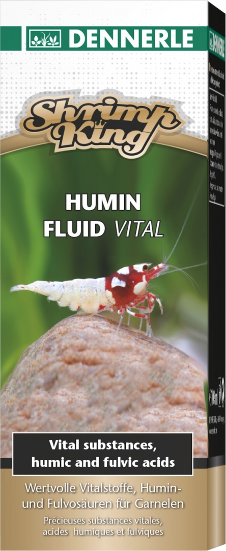 фото Добавка гуминовых кислот dennerle shrimp king humin fluid vital 100мл