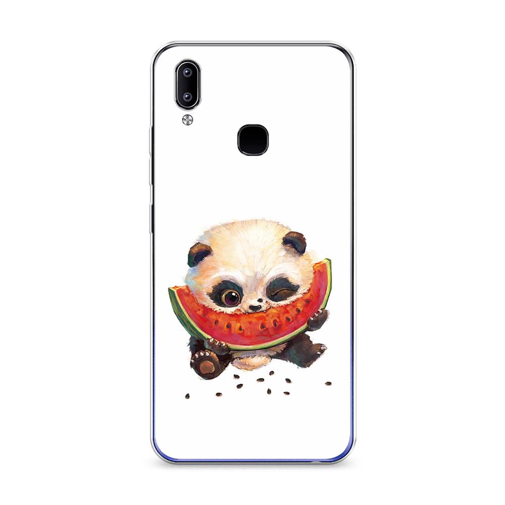 фото Силиконовый чехол "малыш панды с арбузом" на vivo y93 lite awog