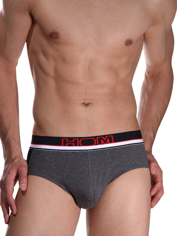 

Трусы мужские Hom 02163cZ9 серые M, 02163cZ9