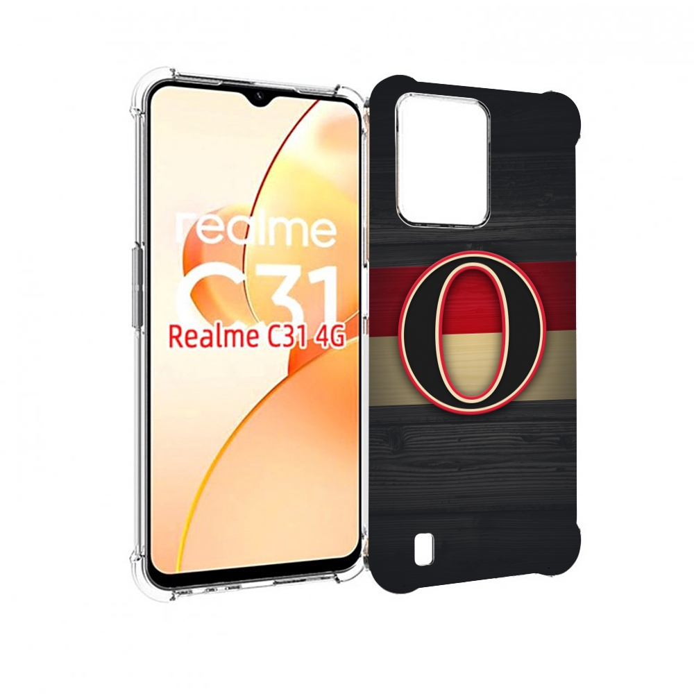 

Чехол MyPads оттава сенаторс для OPPO Realme C31, Прозрачный, Tocco