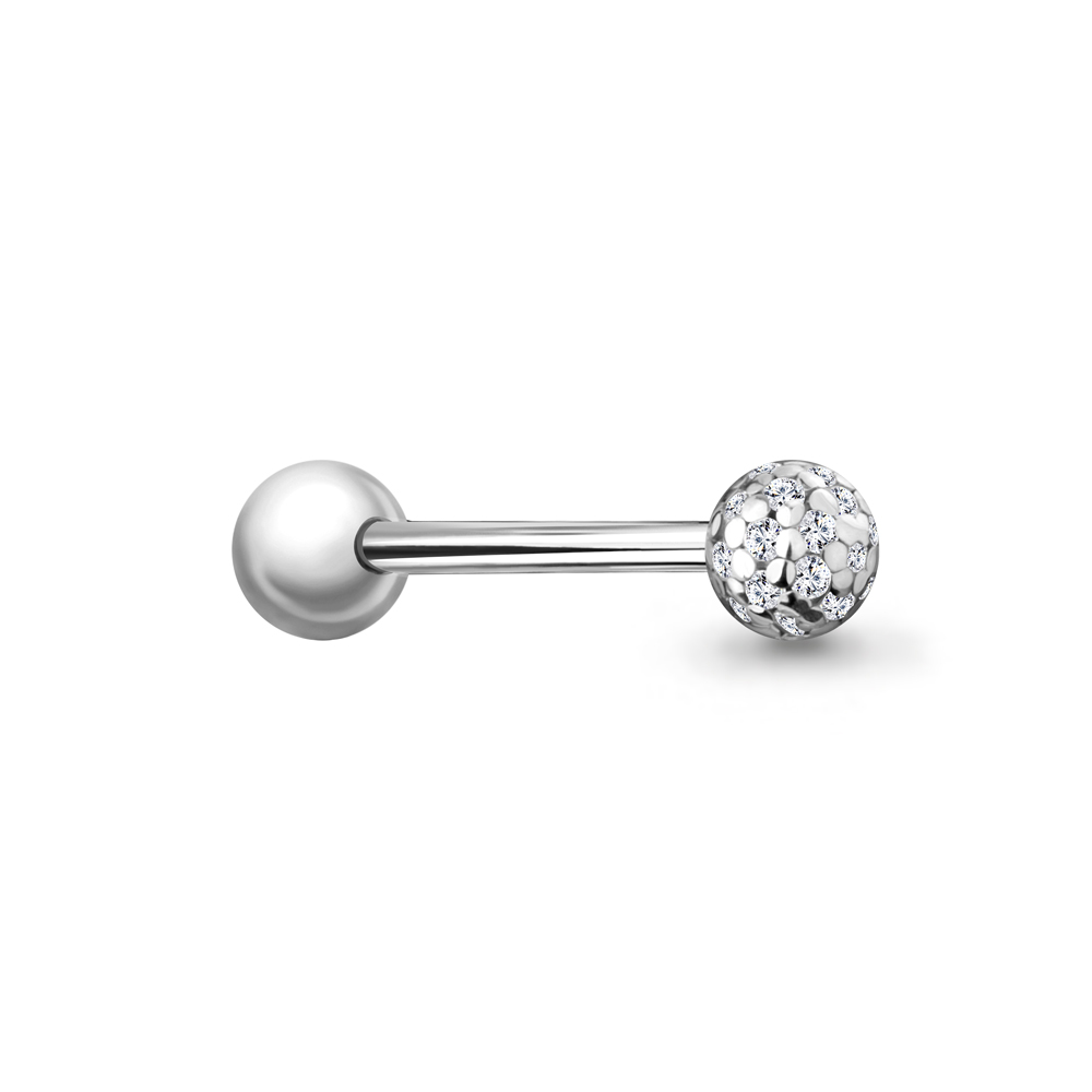 

Пирсинг из серебра с фианитом Aquamarine Aquamarine 70569А_925_р, 70569А_925_р