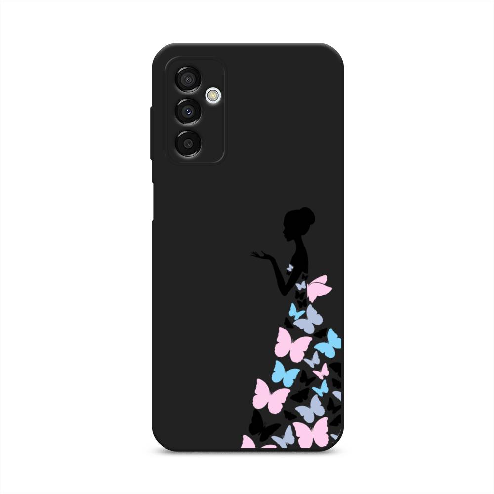 

Чехол Awog на Samsung Galaxy M23 5G "Платье из бабочек", Белый;розовый, 2105552-1
