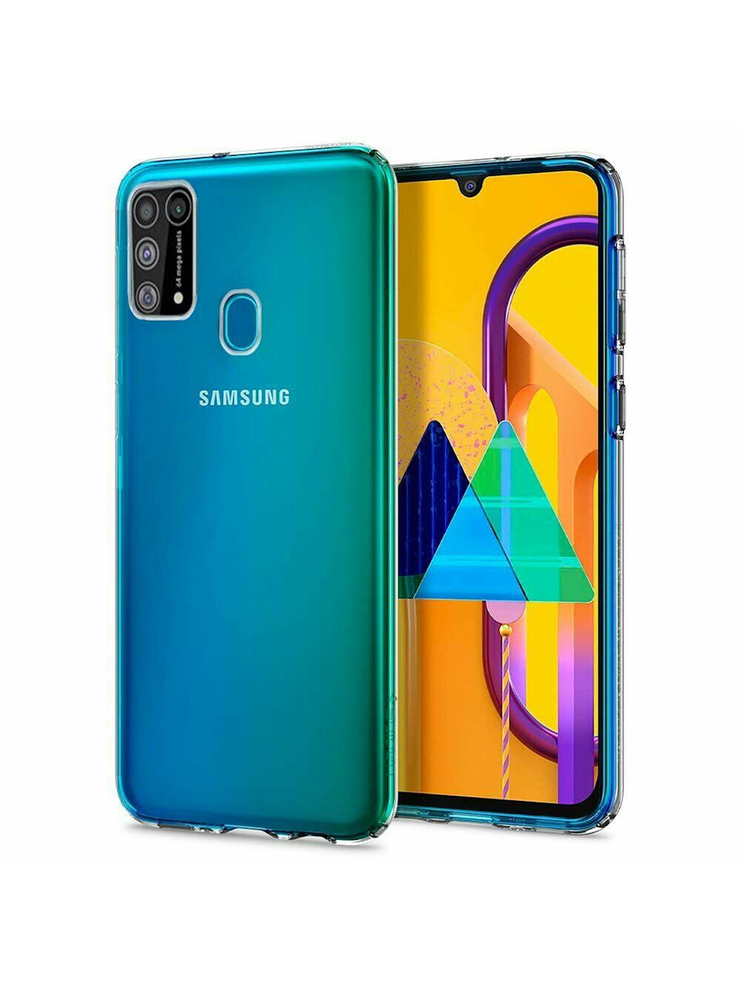 Чехол для Samsung Galaxy M31 прозрачный 247₽