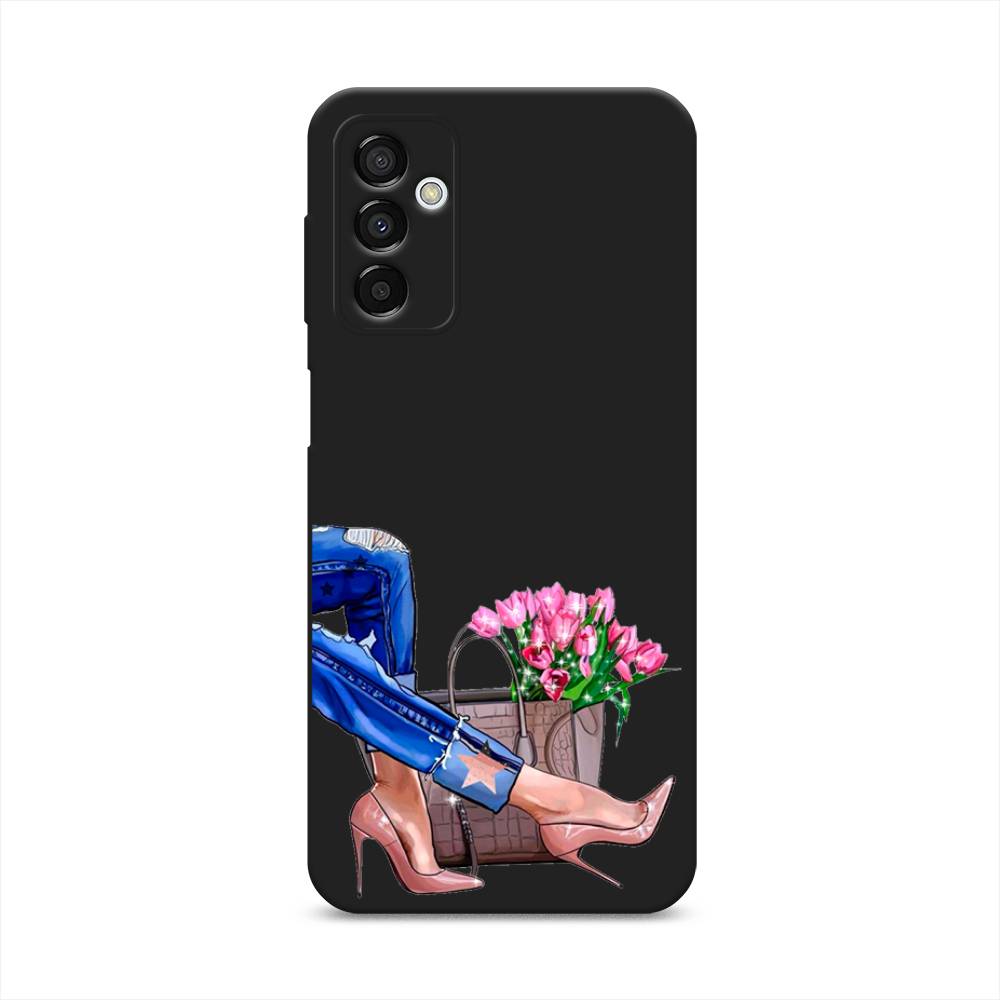 

Чехол Awog на Samsung Galaxy M23 5G "Каблучки", Синий, 2105552-1