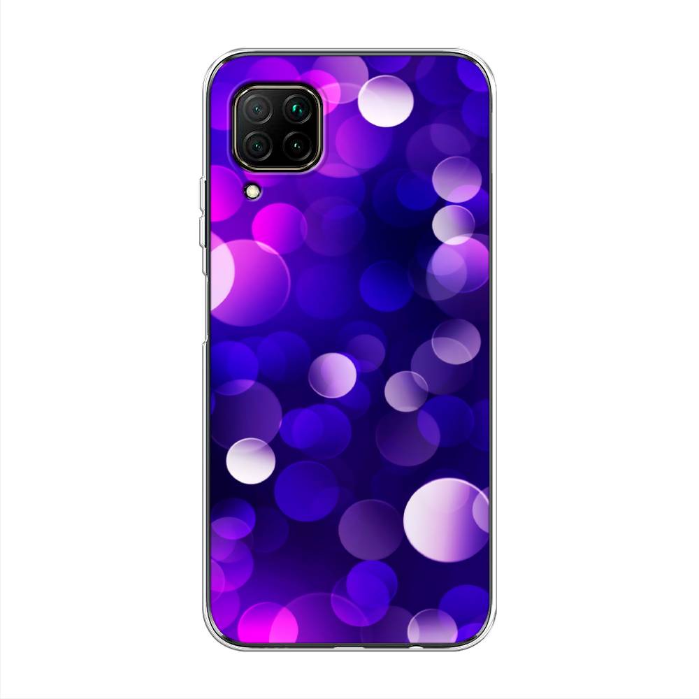 

Чехол на Huawei Nova 7i "Абстракция 27", Фиолетовый, 611850-3