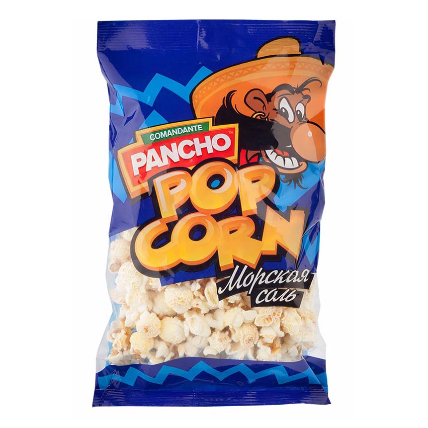 

Попкорн Comandante Pancho морская соль 70 г
