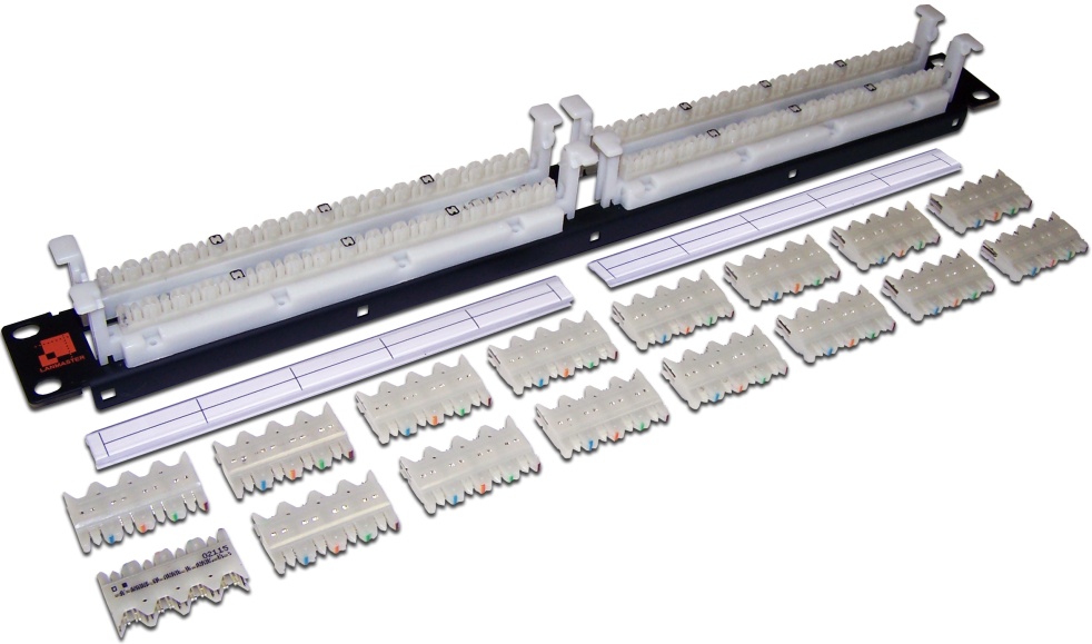 

Коммутационная панель Lanmaster (LAN-RS110-64FT/6), Черный