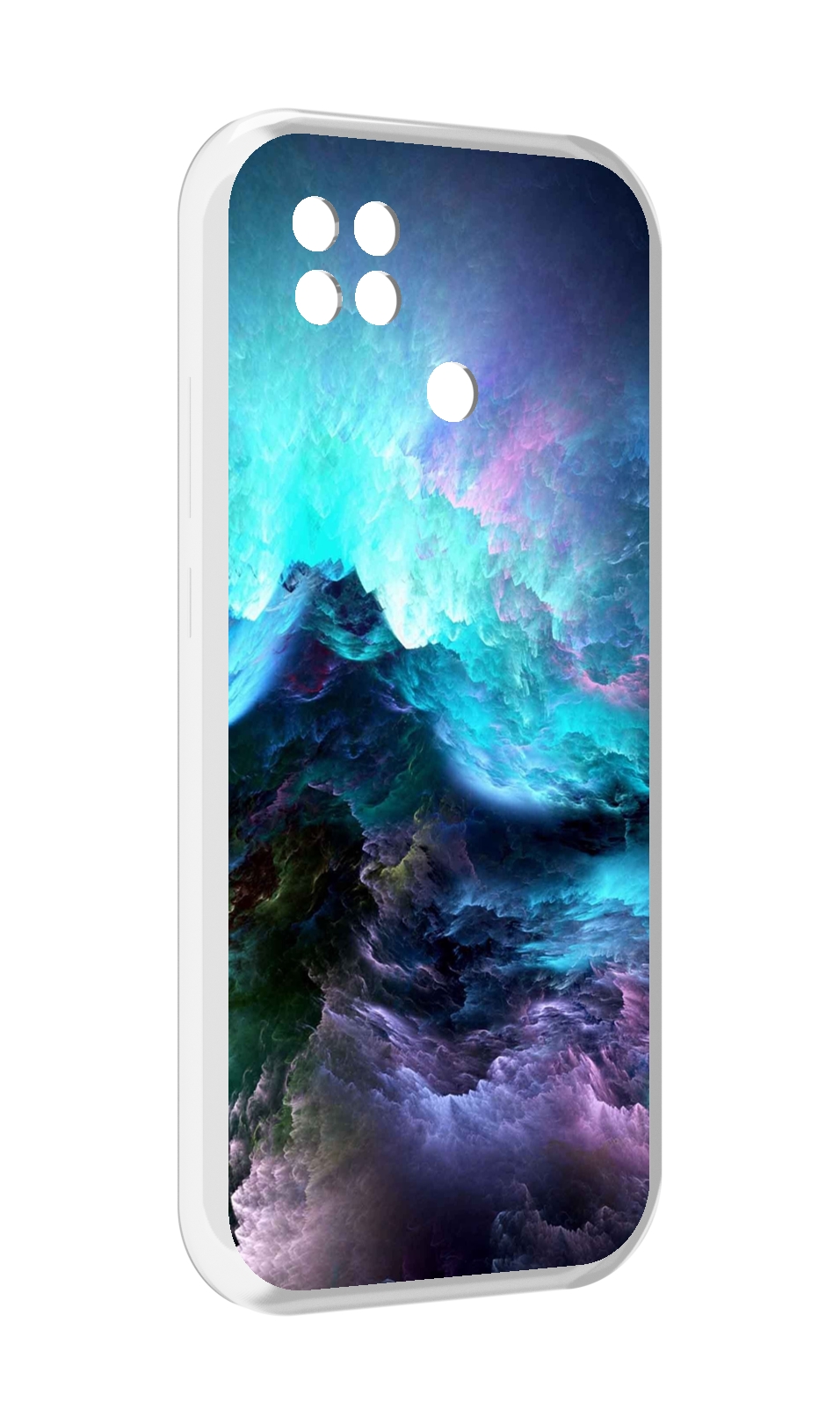 

Чехол MyPads Волна для Xiaomi Poco C40, Прозрачный, Tocco