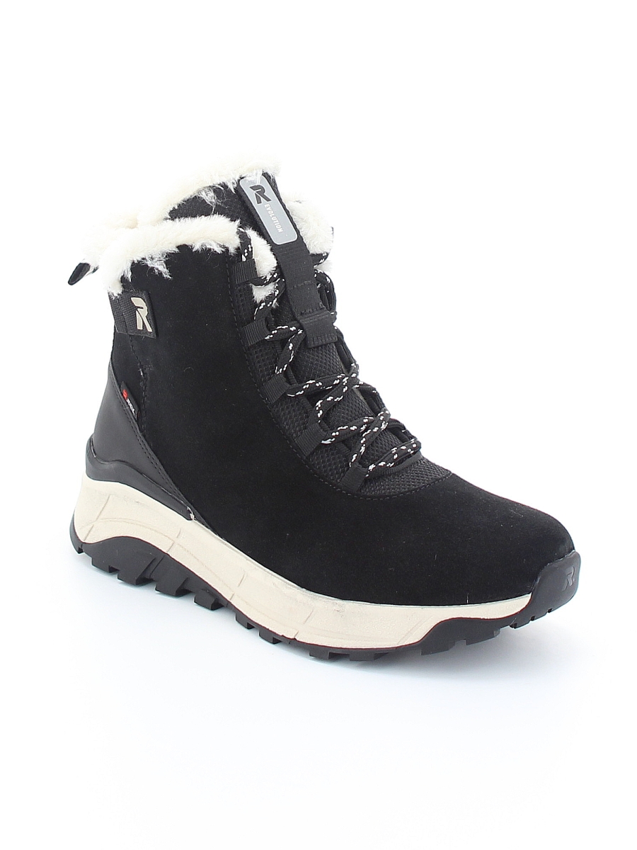 

Кроссовки женские Rieker 152816 черные 7 US, 152816