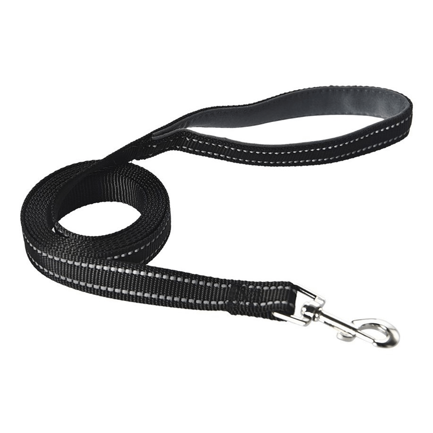 Поводок для собак Foxie Soft handle черный, 2 м
