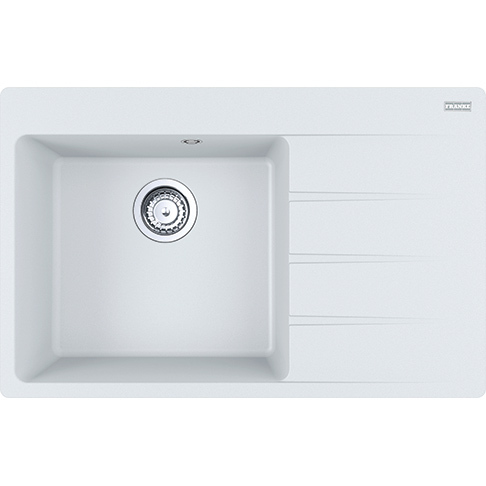 

Кухонная мойка Franke Centro CNG 611-78 TL Fragranite Белый чаша слева